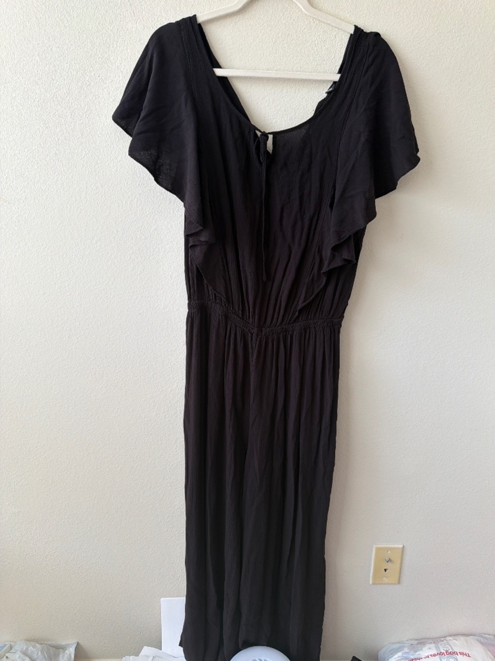 Black jumpsuit